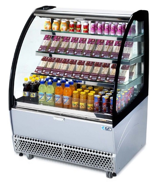 Panorama self-service refrigerated display case Panorama self-service refrigerated display case